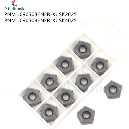 PNMU090508ENER-XJ SK2025 PNMU090508ENER-XJ SK4025 High Quality Carbide Inserts CNC Lathe Turning Tools Pentagon Milling Cutter