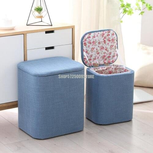 Storage Stool Storage Stool Multi Functional Shoe Changing Stool Sofa Stool Household Door Toy Storage Artifact Box Chair