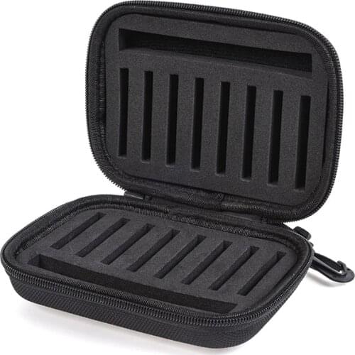 Lure Fishing Tackle Bag Portable Spoon Fly Bait Packets Jig Hook Sequins Container Large Capacity EVA Storage Zipper 16cm Box