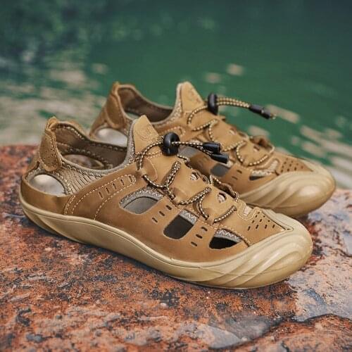 Slippers mannen para sommer breathable 2020 herren schoenen de hombre flip sandalias fashion shoes men zapato male schuhe shoe