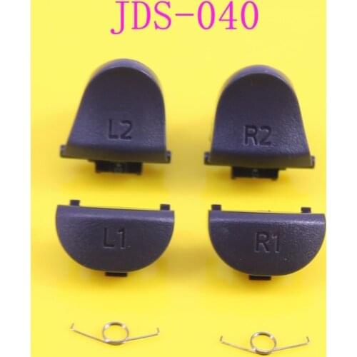 10Sets For Playstations 4 JDS 040 JDM 040 Controller Trigger Spring L1 R1 L2 R2 Parts Buttons For PS4 Triggers Buttons