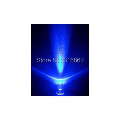 100pcs/lot 3mm Blue White LED Round Light-emitting diode Mixed Color Two colors Free Shipping