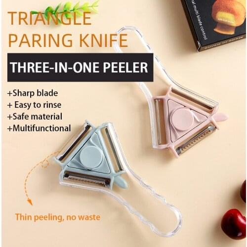 3 In 1 Fruit and Vegetable Peeler Grater Slicer Cucumber Peeler Potato Carrot Grater Fruit Vegetable Tools Kitchen Accessories