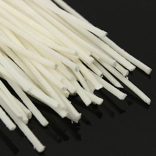 30Pcs 10cm Candle Wicks for Making Low-Smoke Candle Waxed Wick with Sustainer Cotton Core Non-Toxic Candle Wicks Candle Material