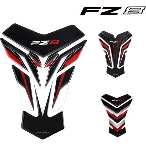 Motorcycle For Yamaha FZ8S FZ8 Fazer ABS 3D Stickers Tank Pad Protector