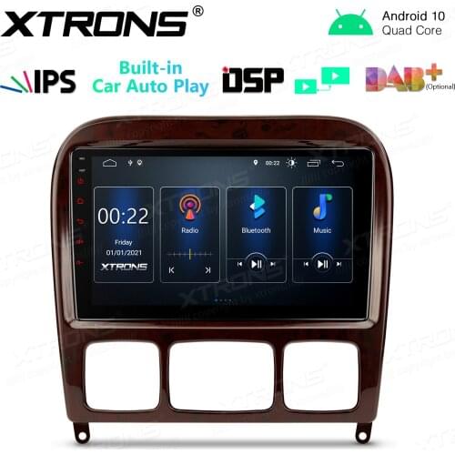 9" Android 10.0 OS Car Multimedia System Player GPS Radio for Mercedes-Benz S-Class W220 1998-2005 with Built-in DSP Function