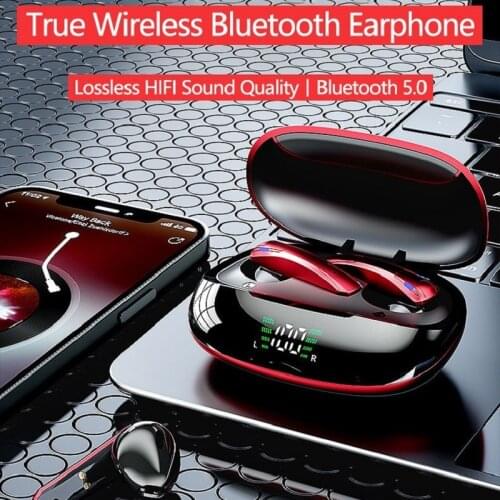 TWS Wireless Earbuds Touch Bluetooth Earphone HD Stereo Noise-reducing Music Headset In-ear Sports Headphones For HUAWEI XIAOMI