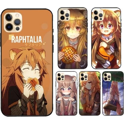 Raphtalia Tate no Yuusha Case For iPhone 11 Pro Max 12 mini X XS XR 7 8 Plus SE 2020 Coque For iPhone 12 Pro