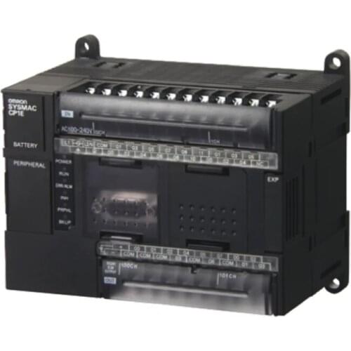 CPM2A-30CDR-D CP1E-N30DR-D CP1E PLC CPU - 18 Inputs, 12 (Relay) Outputs, USB Networking, Computer Interface