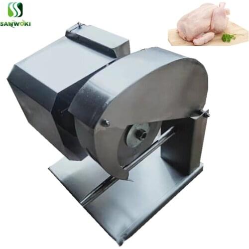 Electric poultry separator machine chicken saw machine bone cutting machine frozen meat dicer machine duck cutter machine