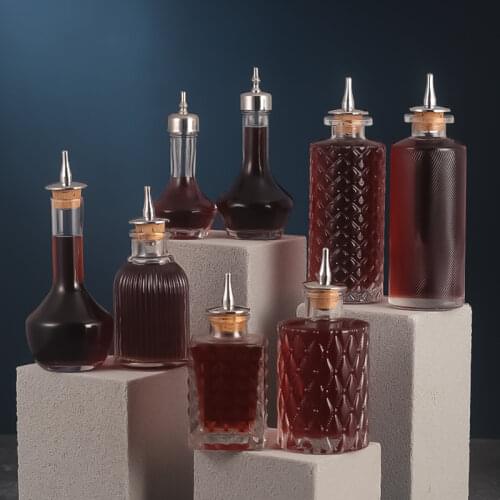 Bar Soul Bitter Bottle 30ml 50ml 85ml Various Japanese Style Bitter Bottle Professional Bartender Tools Bar Tools