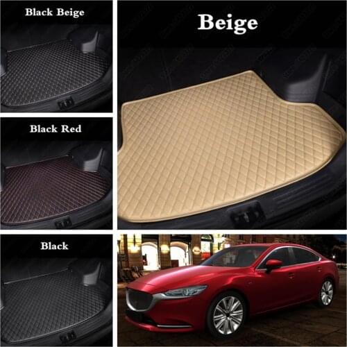 Cargo Floor Mats for Mazda 3 5 6 8 Atenza Mx-5 Cx-3 Cx-5 Cx-7 Cx-8 Cx-9 Car Boot Liners Custom Auto Cargo Trunk Protector Liners