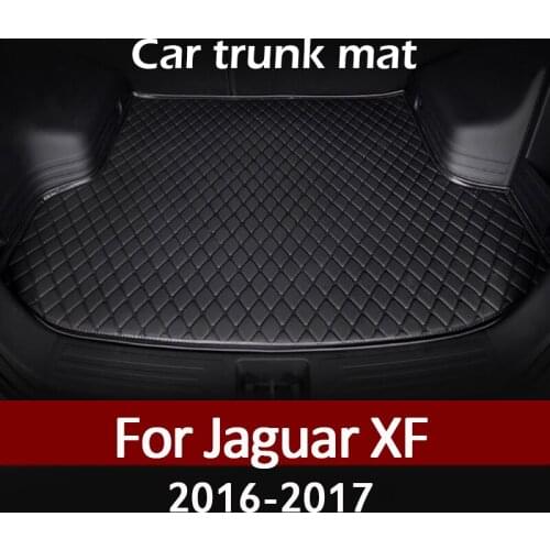 MIDOON Car trunk mat for Jaguar XF 2016 2017 cargo liner carpet interior accessories cover