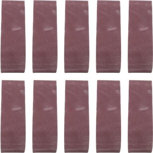 Belt Sander Tool Sanding GXK51-B 533X75 New 10 Pieces Hand Operated Tools High Quality Alumina Abrasive Belts