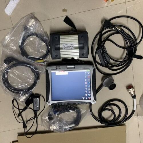 Best Mb Star C3 With Laptop Software 2014.12 Star c3 Multiplexer With Cables HDD Installed C3 with CF-19 laptop Directly To Work
