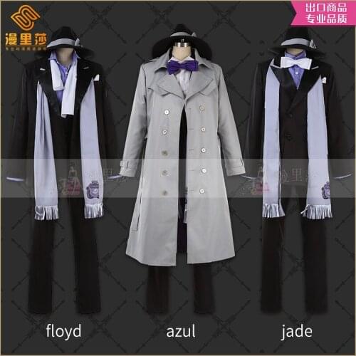 2020 new Game Twisted Wonderland Diasomni OCTAVINELLE azul floyd jade Cosplay Costume New Outfit