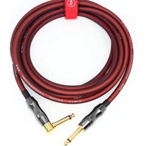 KGR authentic high-end electric guitar bass lines connecting the instrument, keyboard, drum noise shielding