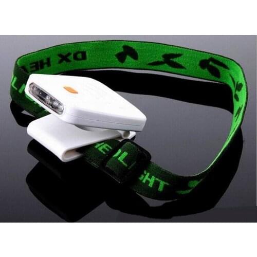 New Generation Product 26g. No Touch Hand Inductive Switch, Fishing Headlight, 10M Visible 10 Hours with USB Recharger and Belt