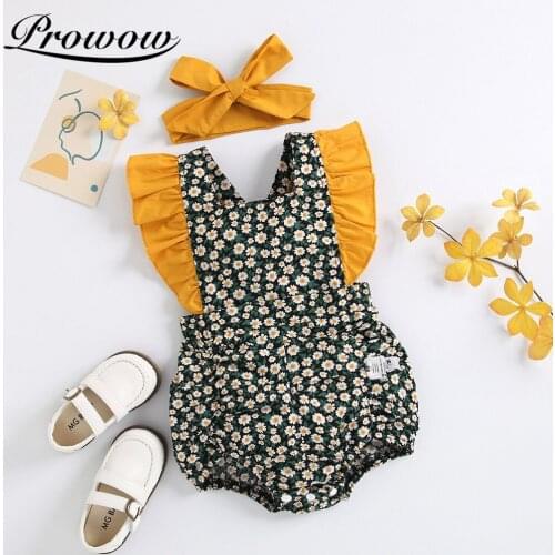 Боди для новорожденных девочек Prowow China At AliExpress