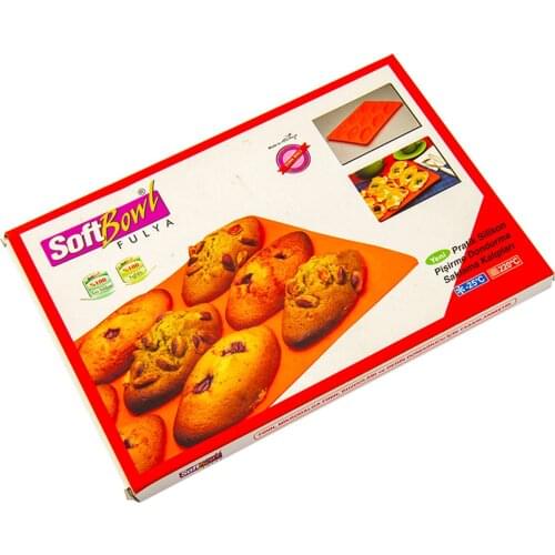 Silikon Jonquil Cake Mould Oven Mould Muffin Kitchen Bakeware Cookie Pudding Candy Baking Non-Stick Unbreakable Softbowl