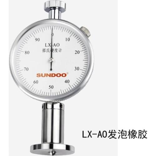 LX-AO type Shaw hardness tester, microporous material hardness, Suitable for foam, sponge, foam rubber