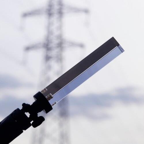 Crystbal Glass triangular prism for Photography with stand , Rainbow Glass for Wedding Portrait Photo Studio Shooting