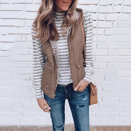 Женские осенние жилеты VOLALO China At AliExpress