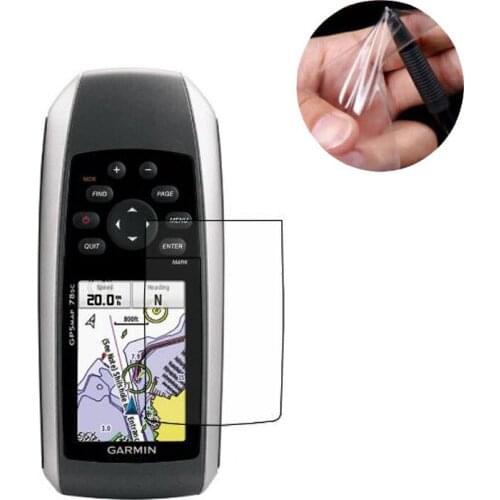 3pc PET Clear LCD Screen Protector Cover Protective Film Guard For Garmin GPSmap 78 78s 78sc Handheld GPS Navigator Shields
