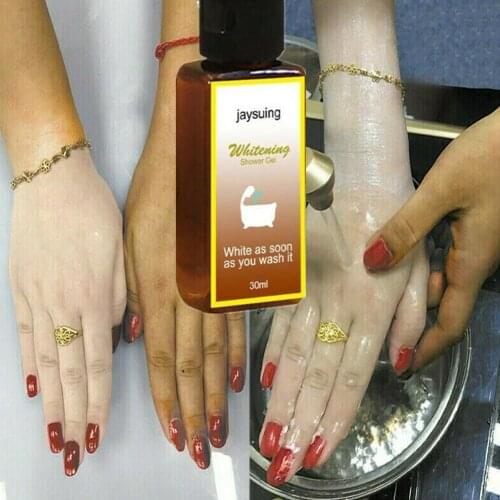 30ml Volcanic Mud Shower Gel Body Wash Whitening Deep Body Moisturizing Gel Exfoliating Cream Shower Cleansing Skin Care Ba H1H9