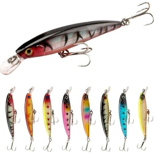 9cm/7.7g depth1.8m Top fishing lures Wobbler hard bait quality professional minnow for fishing tackle