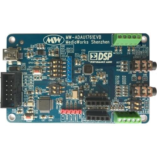 ADAU1761 Development Board MIC Test Board Supports Multiple MIC Inputs