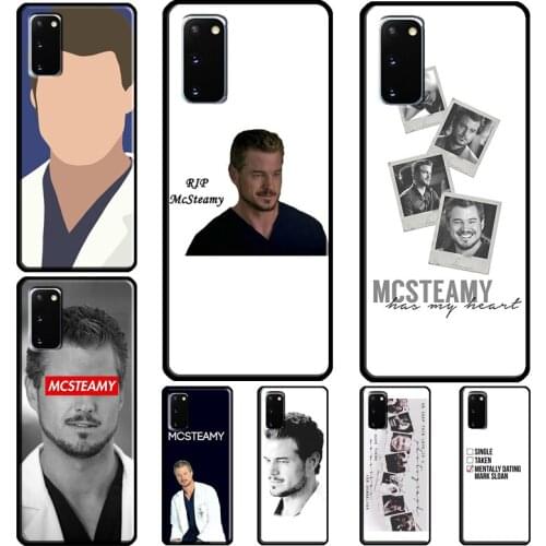 Greys Anatomy McSteamy Heart Mark Sloan Coque For Samsung Galaxy Note 20 Ultra Note 10 Plus S20 FE S21 Ultra S8 S9 S10 Plus Case