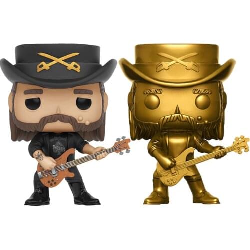 Rocks Star #49 Gold Edition (with BASS GUITAR) Figure HOT TOPIC Exclusive Collection Model Doll Toys Rocking Adorable Music Fan