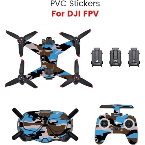 FPV Combo Drone/Remote control/Glasses Sticker Drone Body Protection Film for DJI FPV Drone Accessories