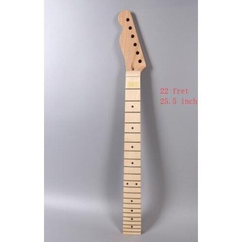 Electric guitar neck 22 Fret 25.5 Inch Maple Fretboard Left hand Truss rod