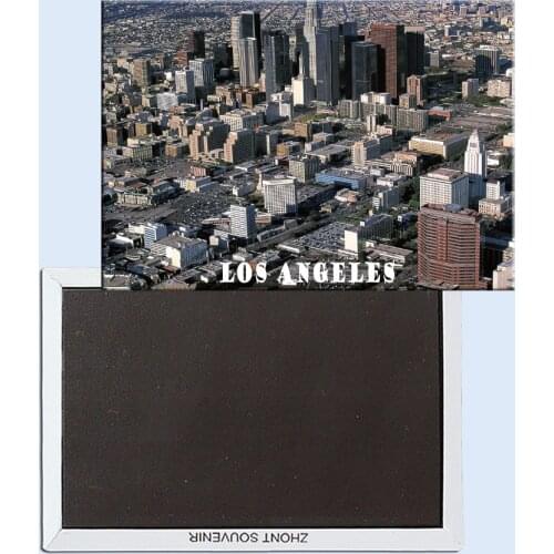 JLM-US from above_CA-Los Angeles, Magnetic refrigerator stickers, tourist souvenirs, small gifts 24815
