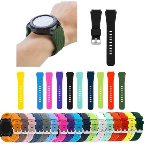 Gear S3 Frontier wrist Strap For Samsung Galaxy watch 46mm huawei watch gt strap 22mm watch band correa amazfit xiaomi bracelet