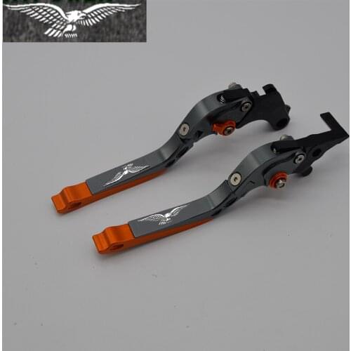 Yang hua CNC Folding&Extending Brake Clutch Levers For Moto Guzzi Breva 850 1100 1200 GRISO BREVA 1100 NORGE 1200 GT8V