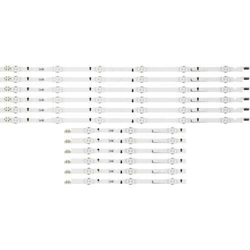 12 PCS/set LED backlight strip for samsung LED TV UE48H6400 UE48H6200AK BN96-30453A BN96-30454A D4GE-480DCA-R3 D4GE-480DCB-R3