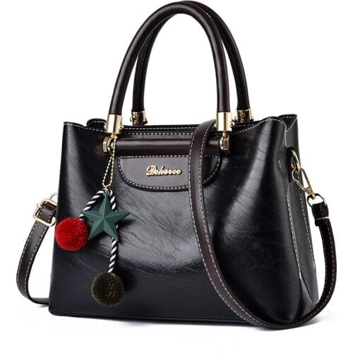 2021 Sweet Fashion Soft Leather Luxury Handbags Women Bags Designer Shoulder Crossbody Hand Bags For Women Main Bag Casual Tote