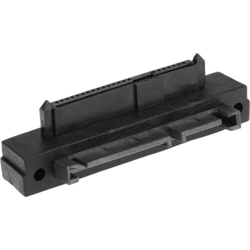 90 Degree Angle 22Pin SATA Male to 22Pin SAS Female Port Extension Converter Adapter SAS Hard Disk Drive SATA HDD to SAS port