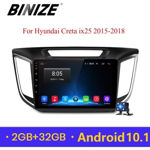 Car Android 9.1 2G RAM 32G ROM Car Radio Multimedia Player video GPS Navigation For hyundai Creta ix25 2015-2018 2din WIFI BT