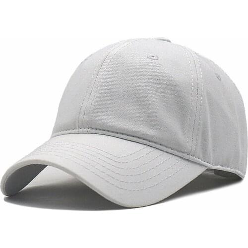Dad Summer Outdoors Fishing Sun Cap Woman Soft Cotton Visor Hat Men Plus Size Baseball Caps 56-63cm