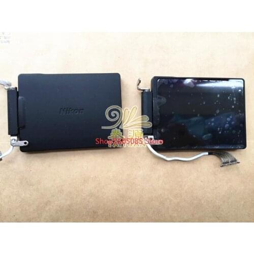 For Nikon D5300 LCD Screen Display With Cover Shell Hinge Shaft Rotating Flex Cable NEW Original