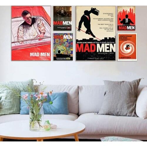 Mad Men TV Series Show Nordic Prints Poster Modular Canvas Pictures Painting Home Decoration Living Room Wall Art