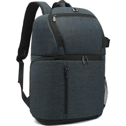 Multi-functional Waterproof Camera Backpack Large Capacity with Wide Shoulder Belt Portable Travel Camera Bag