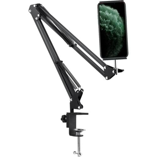 Mobile Lazy Bracket Phone Holder Stand Clip-On Desk Bed Flexible Long Arms For 3.5 to 10.6inch Phone Tablets Mount Bracket