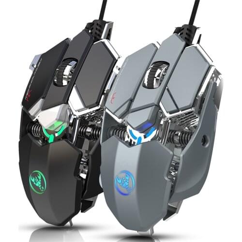 6400DPI PRO Gaming Mechanical Mouse USB Computer Mouse Gamer Professional USB Optical Mice Ergonomic Wired Mause for PC Laptop