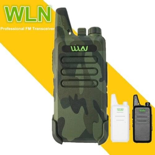 1PC WLN KD-C1 Mini Walkie Talkie UHF Ham CB Radio Station 5W Portable Hf Mobile Transceiver Telsiz Baofeng Woki Toki