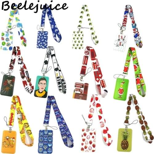 Lanyard Neck Strap Art Anime Fashion Lanyards Bus ID Name Work Card Holder Accessories Decorations Kids Friends Couple Gifts
